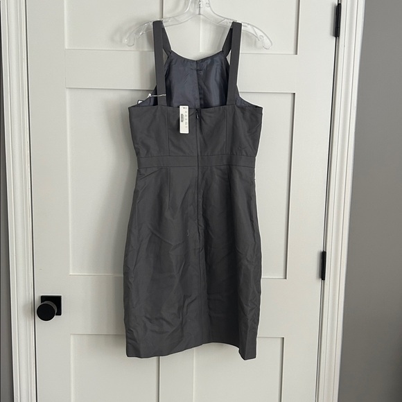 J. Crew Charcoal Mini Dress - Picture 2 of 9
